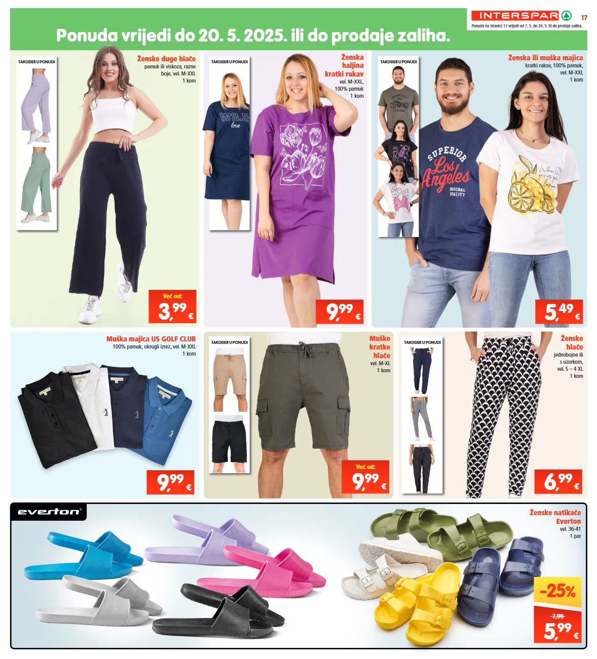 haljina,hlače,majica,natikače