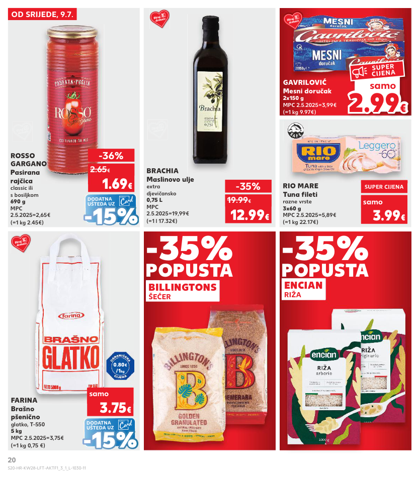 brašno,maslinovo ulje,rajčica,riža,tuna,ulje