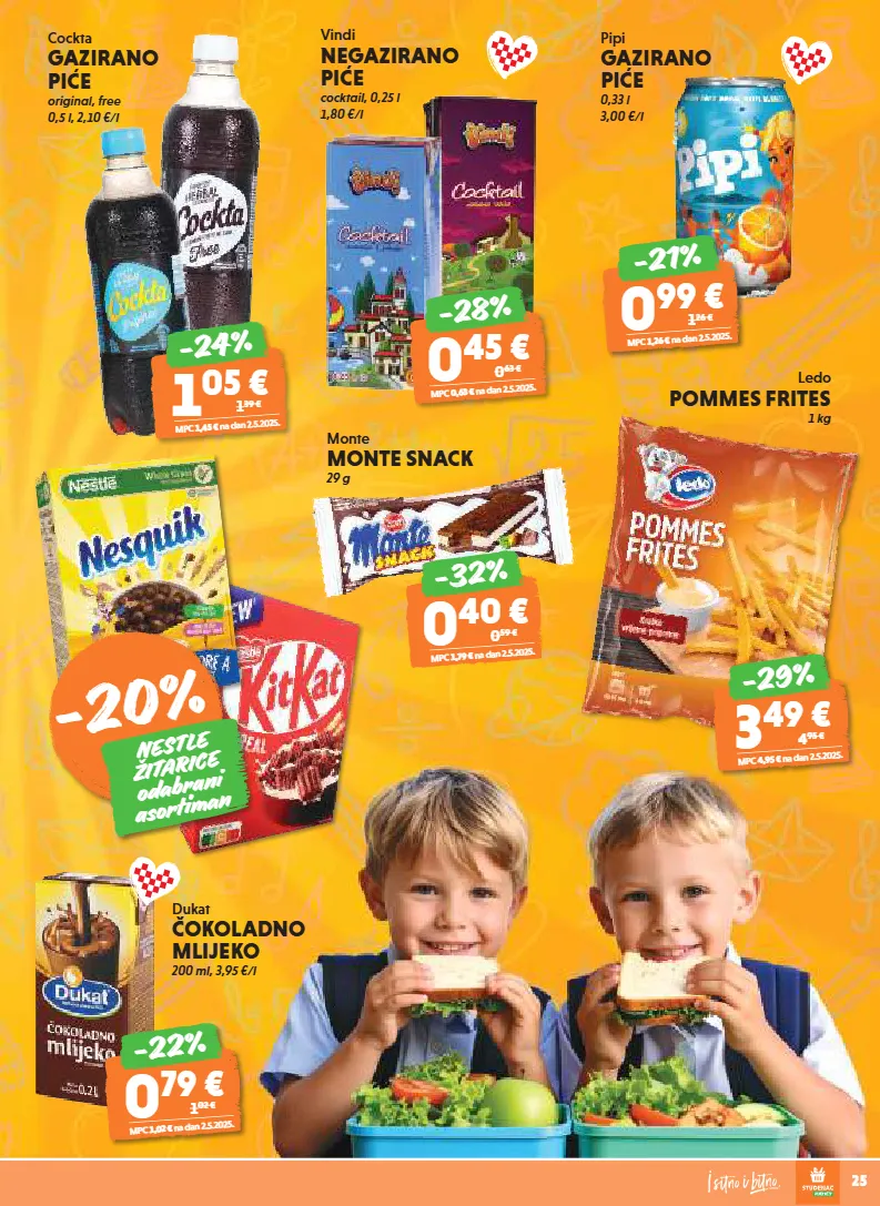 mlijeko,pommes frites