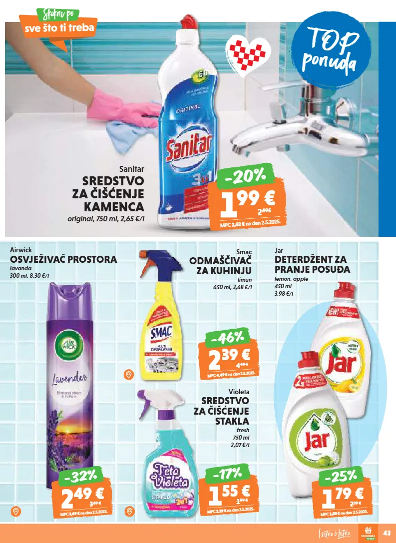 deterdžent,limun,osvježivač prostora