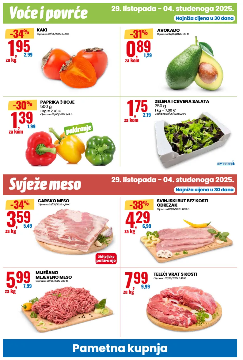 carsko meso,mljeveno meso,paprika,svinjski but,teleći vrat