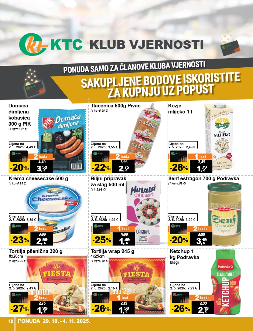 ketchup,kobasica,mlijeko,senf