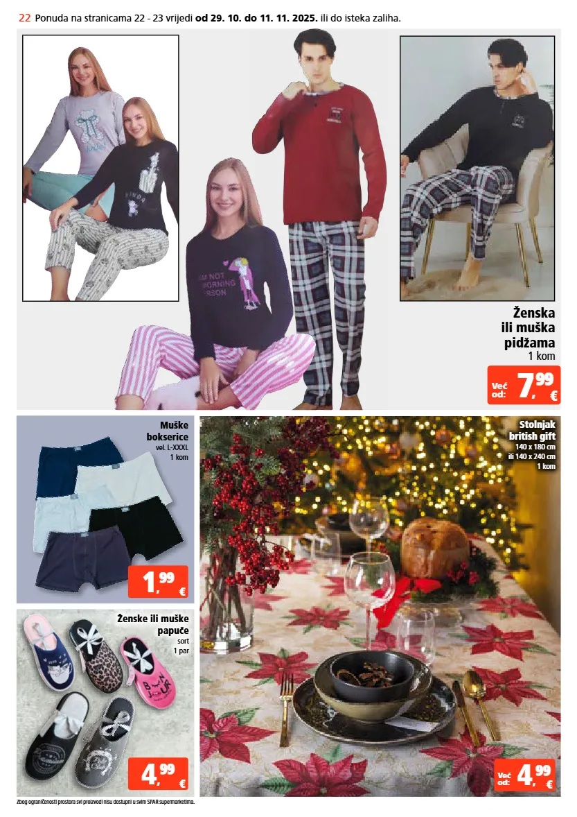 bokserice,papuče,pidžama,stolnjak
