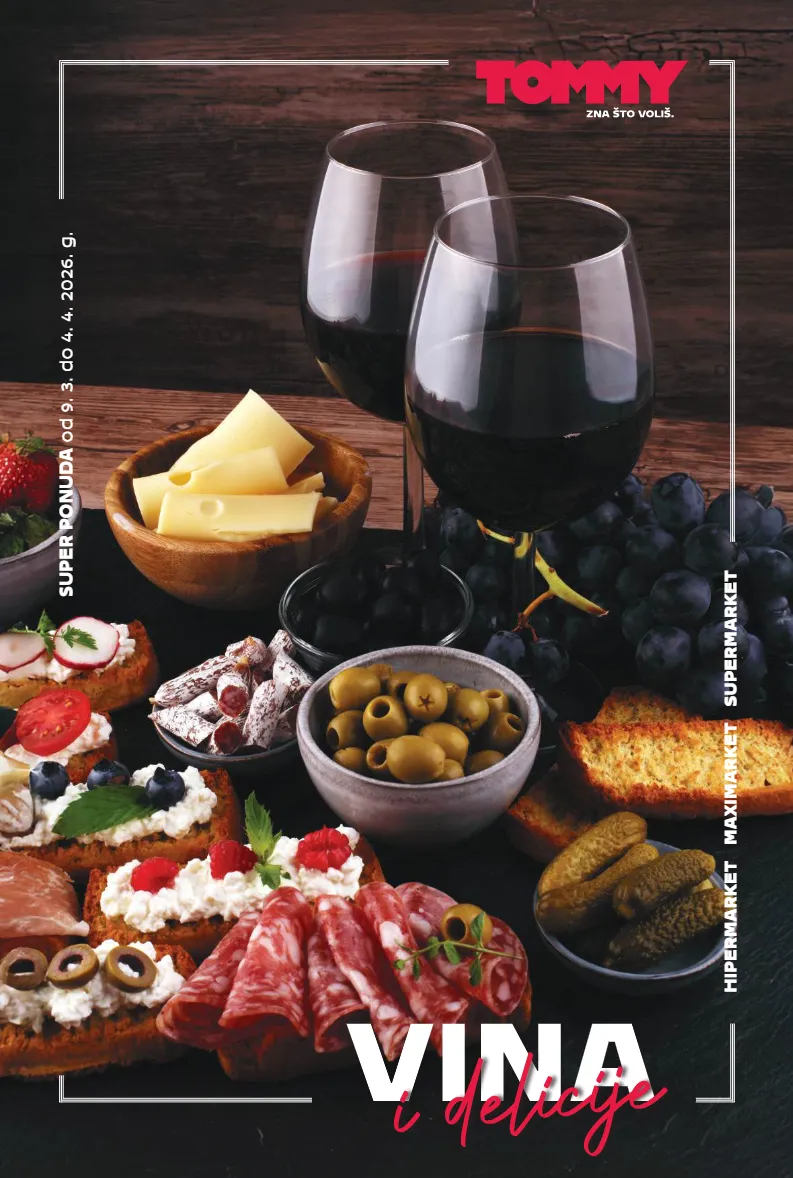 losos,pršut,riba,sir,tuna,vino