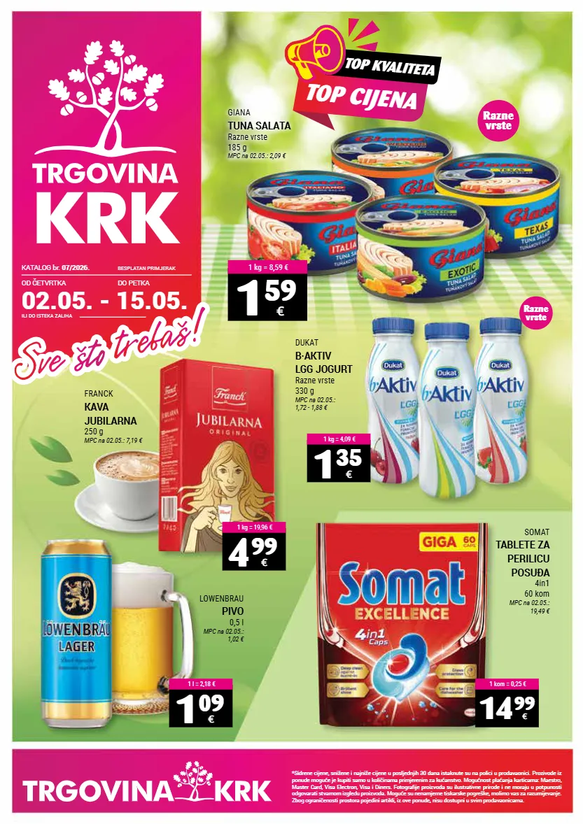 jogurt,kava,pivo,tuna