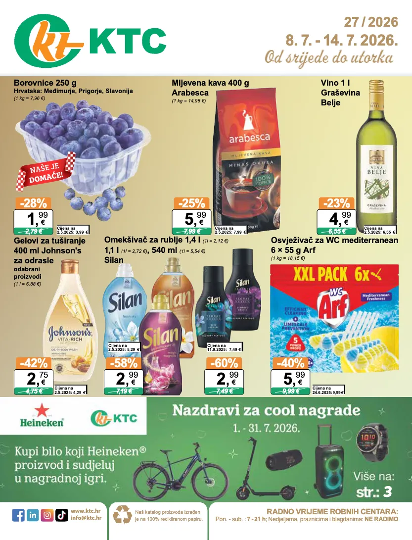 graševina,kava,vino,osvježivač za wc,omekšivač za rublje,borovnice