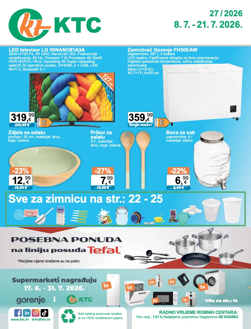 zamrzivač,televizor,zdjela