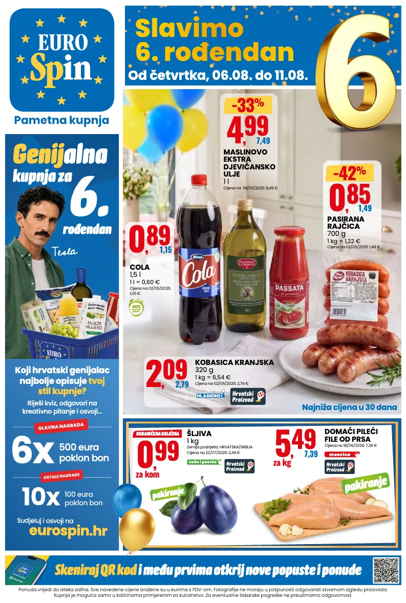 ulje,rajčica,pileći file,kobasica