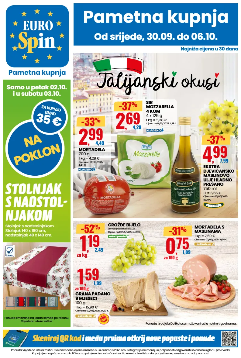 grožđe,maslinovo ulje,mortadela,mozzarella,sir,stolnjak,ulje