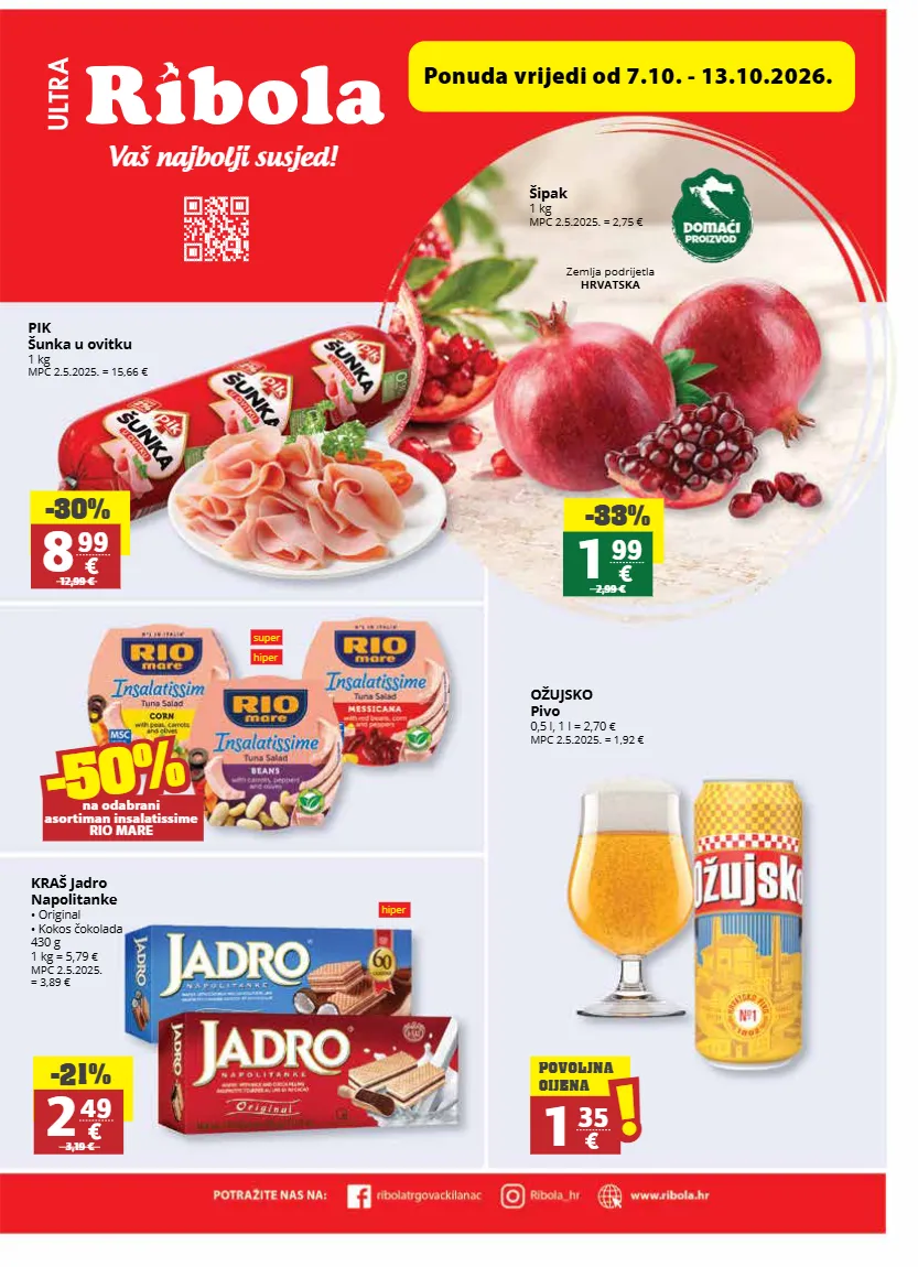 kokos,napolitanke,pivo